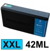 Cartuccia compatibile per Epson ciano (T07012)