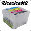 Kit completo di cartucce ricaricabili per Epson T0711 T0712 T0713 T0714