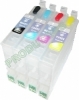 4 Cartucce Ricaricabili compatibili per Epson